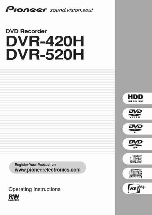 Pioneer DVD Recorder DVR-420H-page_pdf